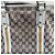 Borsa Gucci Sherry tote GG in tela beige - vista 13