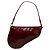 Bolso Christian Dior Saddle Mini Cuero Charol Rojo Roja