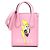 Borsa in pelle rosa Gucci - Collaborazione Bananya