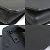 Borsa a tracolla in pelle nera Louis Vuitton Nero - vista 3