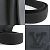 Borsa a tracolla in pelle nera Louis Vuitton Nero - vista 4