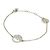 Bracciale charm Fendi con strass