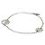 Bracciale charm Fendi con strass - vista 2