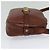 Borsa a Spalla Christian Dior in Pelle Marrone Oro Auth 125686 D'oro - vista 4