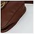 Borsa a Spalla Christian Dior in Pelle Marrone Oro Auth 125686 D'oro - vista 6