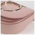 Borsa a Spalla Gancini in Pelle Rosa Dorato Salvatore Ferragamo Auth 127475M - vista 15