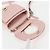Borsa a Spalla Gancini in Pelle Rosa Dorato Salvatore Ferragamo Auth 127475M - vista 9