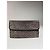 Clutch in lana monogramma vintage Bottega Veneta farfalla Grigio - vista 3
