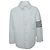 Chaqueta de shearling con rayas de 4 barras de Thom Browne Blanco