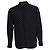 Camisa estampada con cartas de póker Saint Laurent en negro
