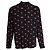 Saint Laurent, No smoking lip print shirt 2017 Black