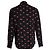 Saint Laurent, No smoking lip print shirt 2017 Black - view 4