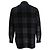 Saint Laurent, Camicia a paillettes a quadri 2018 Nero - vista 2