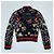 Chaqueta bomber Gucci de seda estampado Flora Multicolor - vista 3