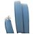 Hermès Kelly gray-blue shoulder bag, new with its dustbag, length 89 cm Grey