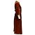 Muveil Brown Cord-Ripp-Puffärmelkleid Braun - Ansicht 2