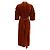 Muveil Brown Cord-Ripp-Puffärmelkleid Braun - Ansicht 3