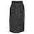 Autre Marque Douglas Hannant Black Crystal Embellished Lattice Silk Evening Skirt  ref.2325740