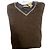 Autre Marque Little Energy Wollpullover Braun Grau