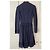 Moschino Mantelkleid Dunkelblau Hanf - Ansicht 8