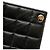 Tarjetero de piel de cordero Chanel Coco Mark Choco Bar Negro - vista 5