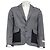Grau Wollblazer mit Kontrasttasche Kenzo Expedition Mehrfarben