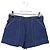 Shorts Chloé con cuciture a contrasto in cotone blu Blu chiaro - vista 4