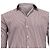 Camicia a righe Burberry London in cotone rosso - vista 2