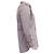 Camicia a righe Burberry London in cotone rosso - vista 3