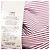 Camicia a righe Burberry London in cotone rosso - vista 7