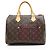 Louis Vuitton Limited Edition Monogram Perforierte Speedy 30 Tasche Braun