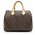 Louis Vuitton Limited Edition Monogram Perforierte Speedy 30 Tasche Braun - Ansicht 3
