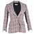 Blazer a quadri Isabel Marant Étoile in lino multicolore