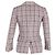 Blazer a quadri Isabel Marant Étoile in lino multicolore - vista 3