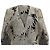 Blazer Cape Totême Dinner em Viscose Branca e Preta - vista 4