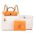 Hermès Hermes Herbag Ad PM Toile H Leder Rucksack Braun Beige - Ansicht 8