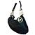 Borsa Tote Lillie Grande Nera in Pelle Michael Kors Nero