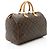 Speedy 35 Handtasche aus Monogram Canvas von Louis Vuitton Braun - Ansicht 2
