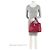 Louis Vuitton Mahina Leder Cirrus PM Handtasche Rot - Ansicht 5