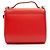 Mini borsa a spalla Pandora Box in pelle di vitello con logo Givenchy Rosso - vista 3