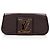 Clutch Sobe de cuero patentado Louis Vuitton Roja