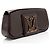 Clutch Sobe de cuero patentado Louis Vuitton Roja - vista 2