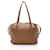Tory Burch Leder Perry Medium Satchel Braun