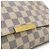 Borsa a spalla 2 in 1 Louis Vuitton Favorite MM Damier Azur Beige Crudo - vista 8