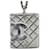 Collana Chanel Matelassé Coco Mark Cambon Argento - vista 2