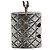 Collana Chanel Matelassé Coco Mark Cambon Argento - vista 3