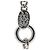 Collana Chanel Matelassé Coco Mark Cambon Argento - vista 7