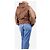 Bellerose Braune wendbare cropped Jacke - Größe UK 8 - Ansicht 2