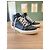 Gucci Sneakers alte miro'soft blu Nero Argento Blu navy - vista 3