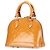 Louis Vuitton Marrone Monogramma Vernis Alma BB Cammello - vista 2